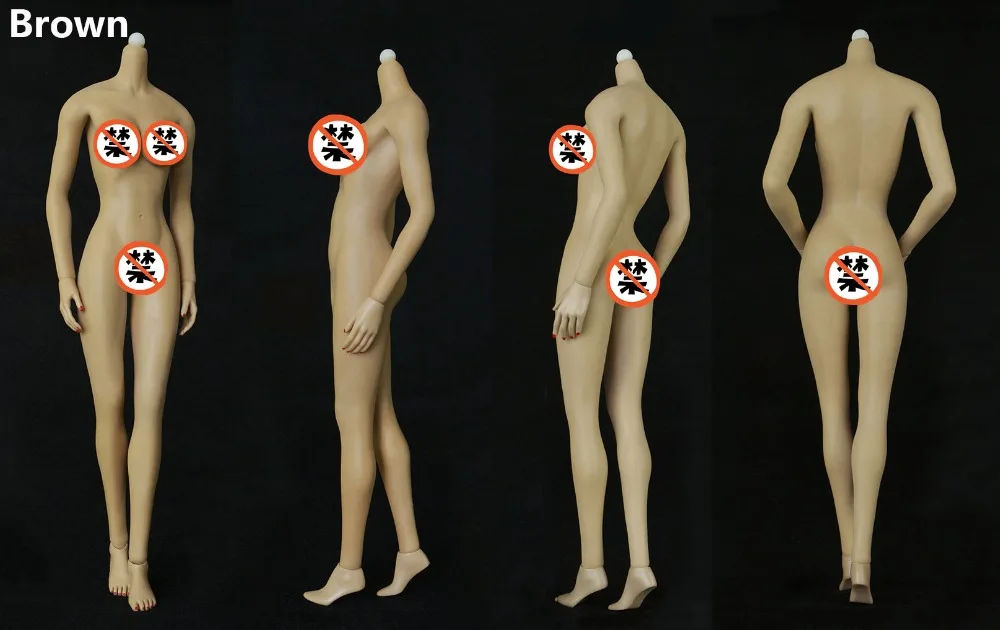 Jiaou Doll 1/6th JIAOUDOLL Super Flexible European Sharp Female Seamless Bodies