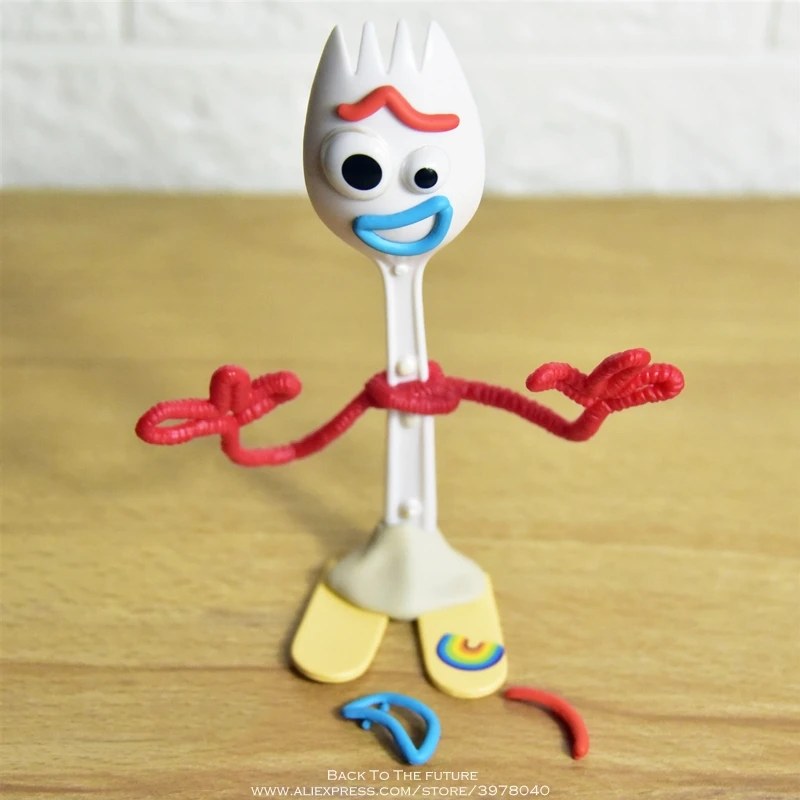 Экшн-фигурки Disney Toy Story 4 Forky change версии Q 15 5 см ПВХ версия мини-кукла детская