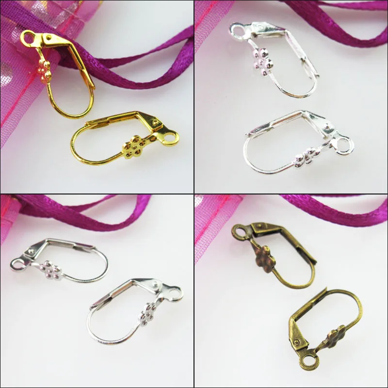 Для выведения токсинов 40 шт в форме цветка звезды французский крючок для серьги