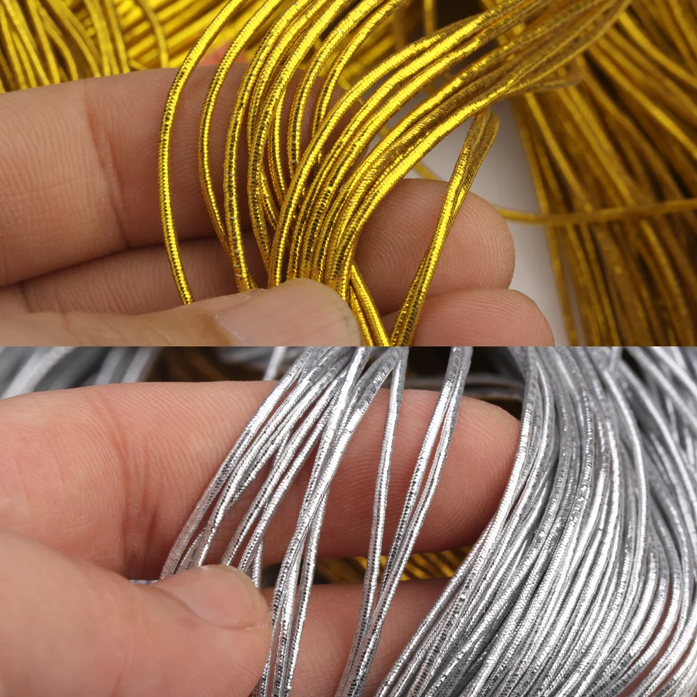 Эластичная резиновая веревка для рукоделия 10 метров 1 мм 5 |