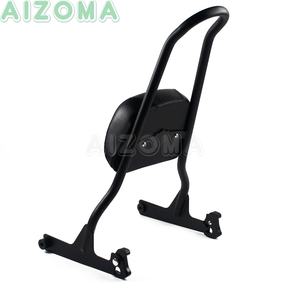 Задняя спинка мотоцикла шина Sissy Bar с комплектом легковых дисков для Harley Softail Custom