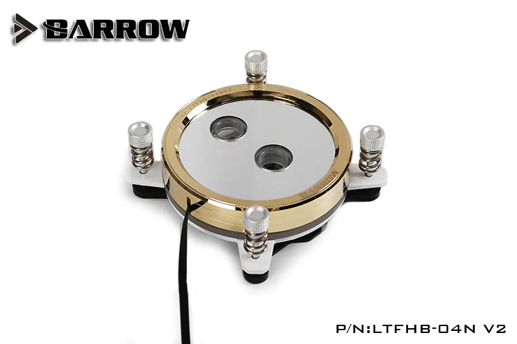 Barrow Gold CPU Water Block use for INTEL LGA1150 1151 1155 1156/ X99 2011 / AMD AM3 AM4/ Radiator 5V GND to 3PIN Hearder
