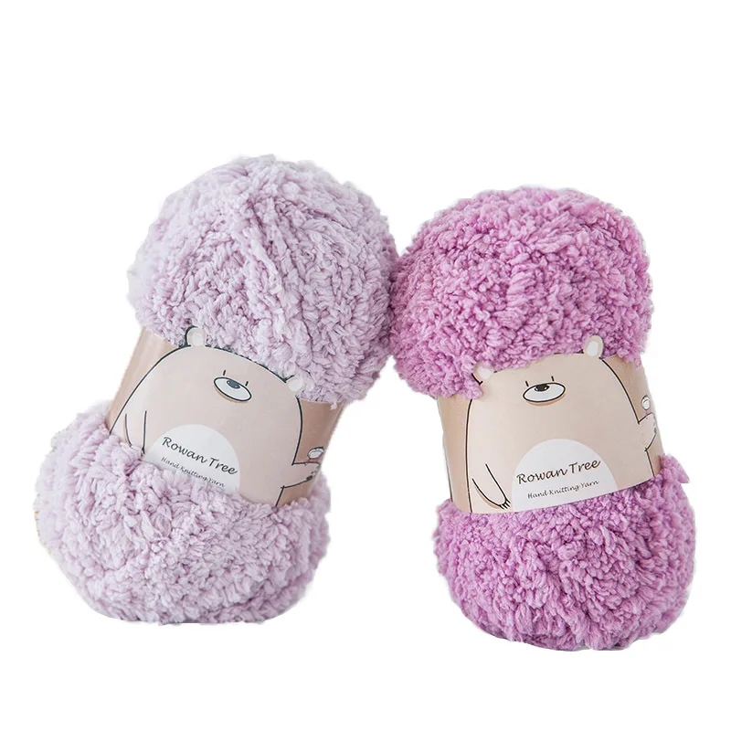 Мягкая плетеная пряжа для ручного вязания 50 г/шар сделай сам бархатная