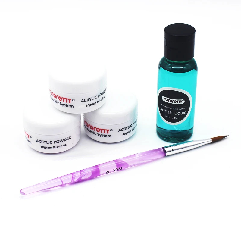 Набор акриловых ногтей набор для маникюра с УФ лампой|Комплекты и наборы| |