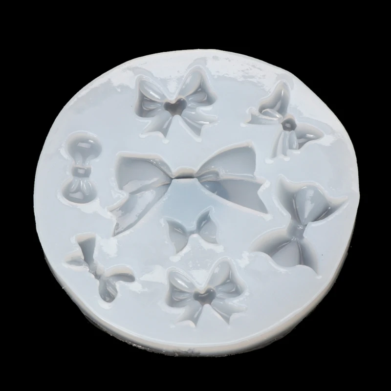 С бантом с изображением луны и звезд облако силиконовая форма сделай сам