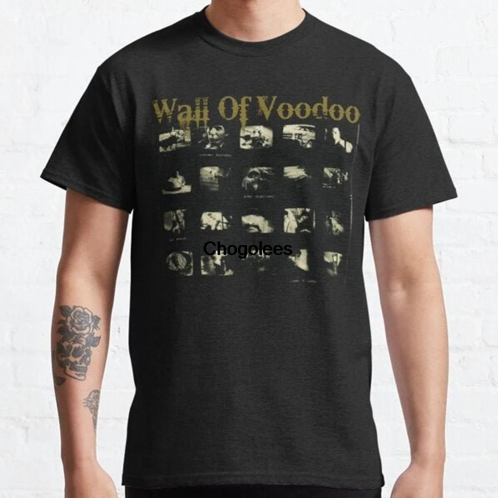 Классическая футболка с надписью Wall Of Voodoo размер S 5XL идея для фаната - купить по