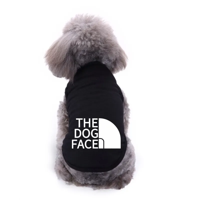 

Dog Clothes Summer Pet T Shirt Big Dog Designer Vests for Chihuahua French Bulldog Fashion Puppy the Dog Face Spring Costume