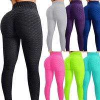 scrunch back fitness leggings hips up booty workout pants womens gym activewear for fitness high waist long pant leggins mujer