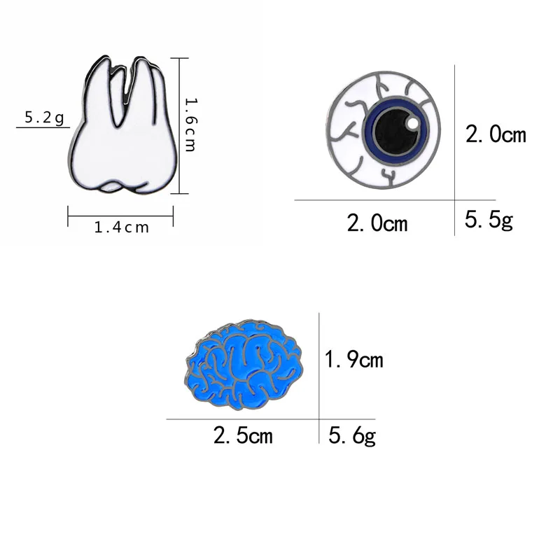 Мультяшная Милая металлическая брошь в форме сердца с изображением