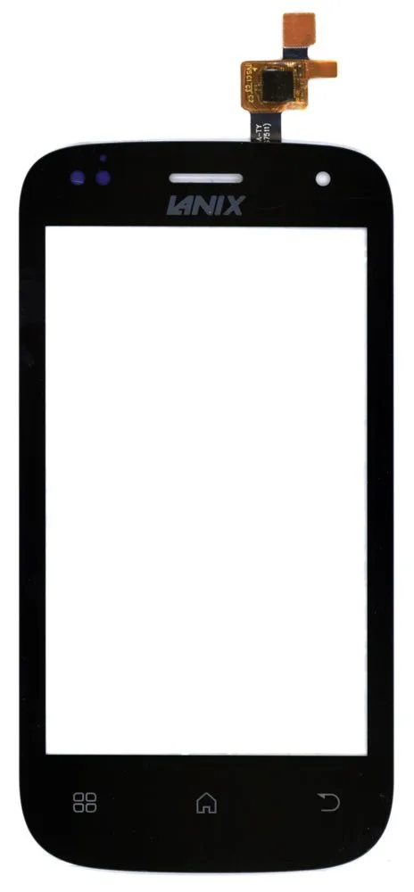 Сенсорное стекло (тачскрин) для смартфона Fly IQ445 Genius черный