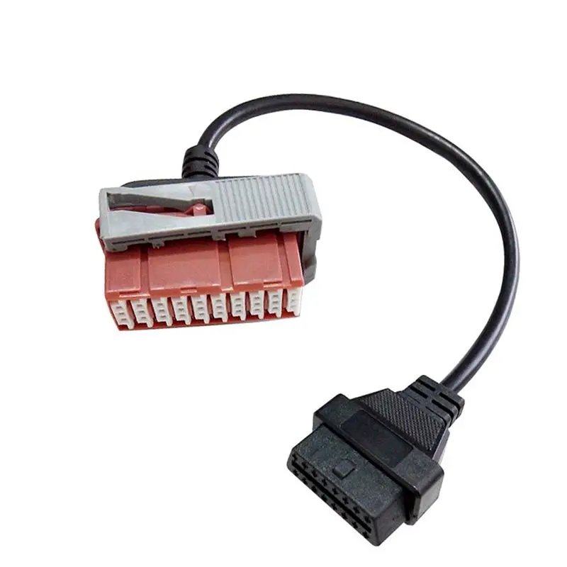 Высококачественный 30 контактный кабель Lexia 3 PSA к OBD для Citroen/Peugeot Бесплатная