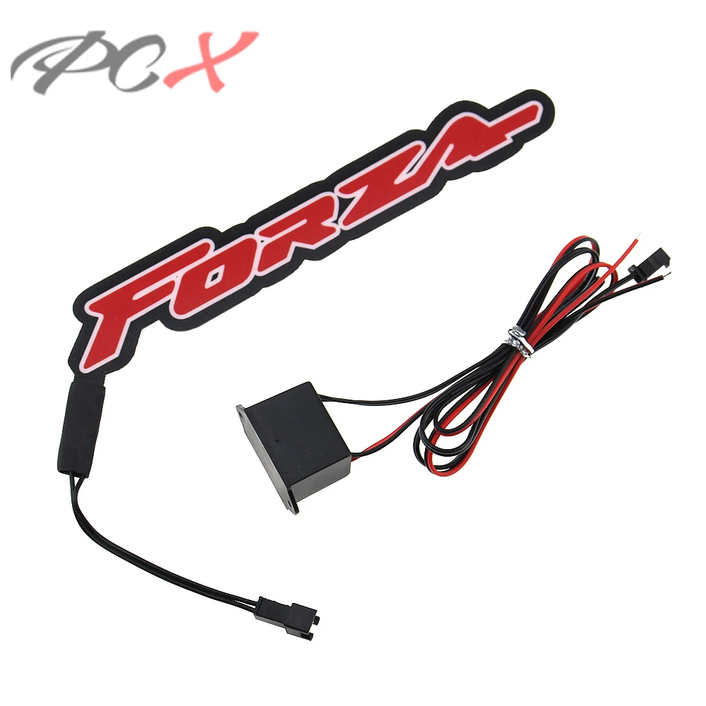 LED Motorcycle Wheels Fairing Helmet Tank Pad Decoration Logo Accessories Stickers Decals for Honda Forza 125 200 NSS300 SH300 |