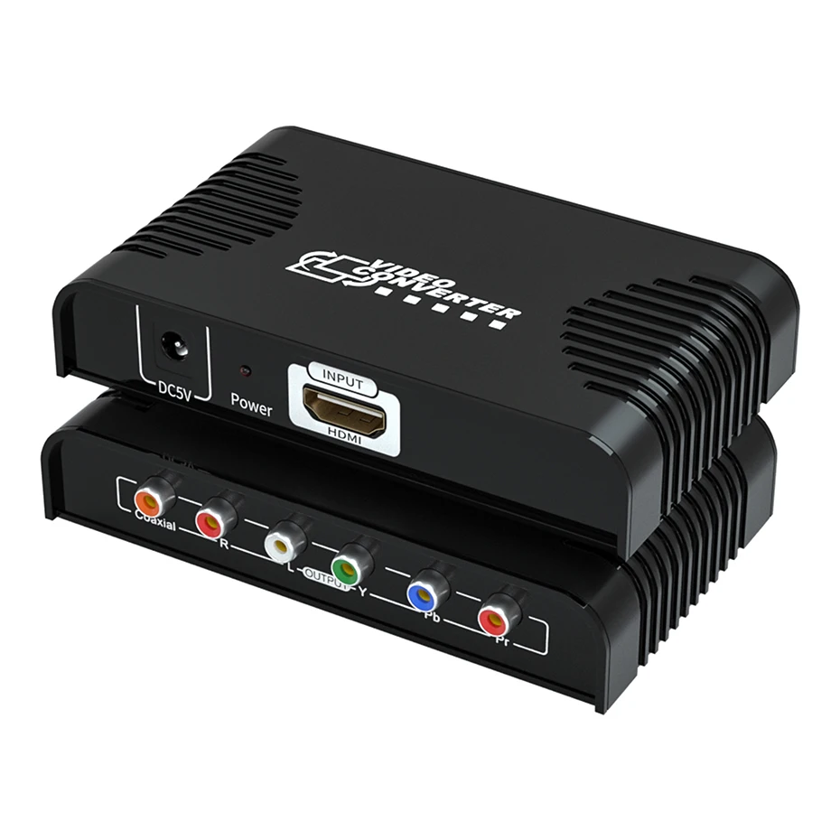 

1080P hdmi-компонентный преобразователь HDMI в Ypbpr преобразователь RGB, кабельный адаптер с цифровым коаксиальным аудиовыходом для PS4 Apple TV