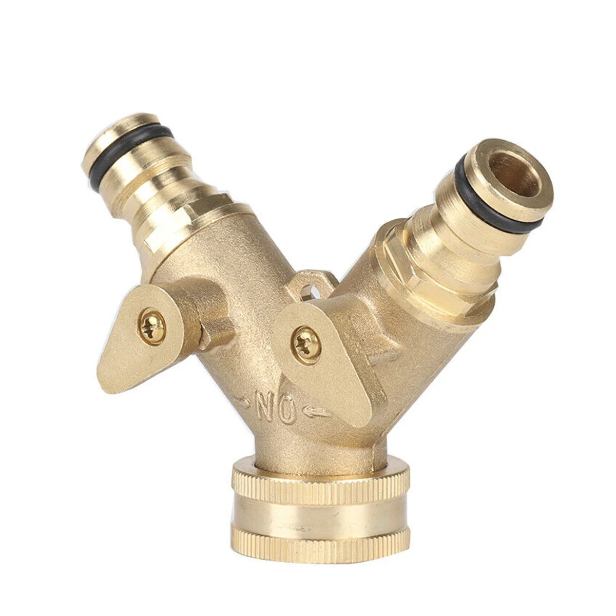 Садового полива и орошения инструмент 3/4 дюймов 2 Way Splitter водные магистрали из
