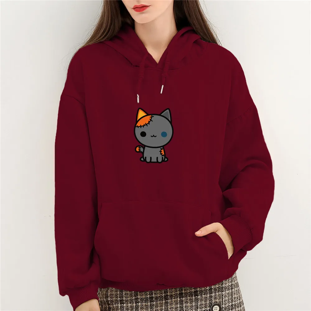 Sweterek Damski Sweatshirts Ladies Streetwear Womens Hoodies Pink Korean Style Hoodie Sweetshirt for Girls Woman Long Sleeves