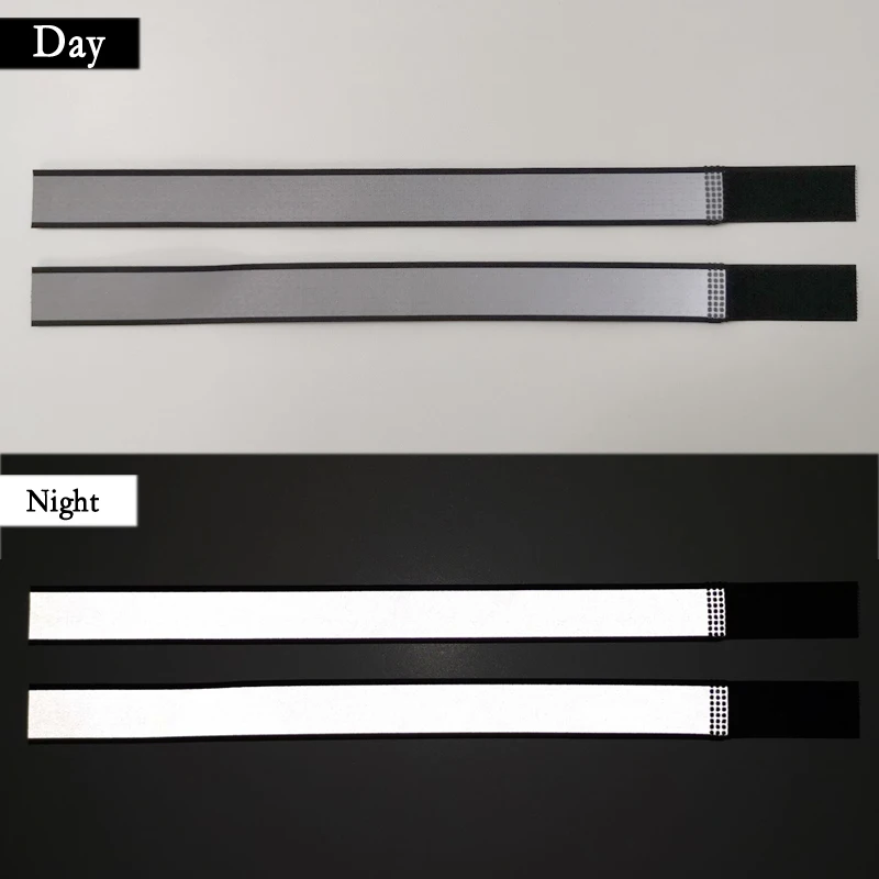 2 шт. светоотражающие повязки ремень для спорта на открытом воздухе ночной бег