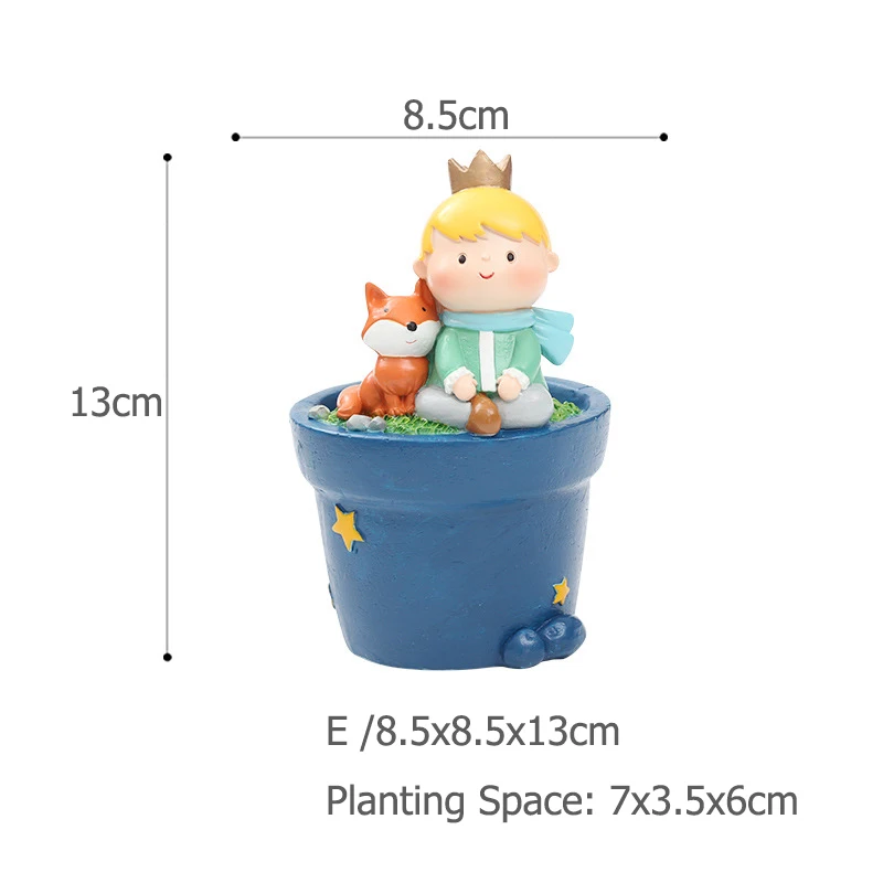 

Кашпо Prince Kid из канифоли