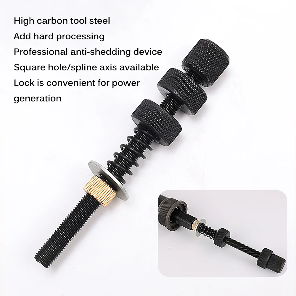 

20 Teeth Bicycle Bottom Bracket Removal Tools Anti-Rust High Carbon Steel Spring Expansion Design Bicycle Repair Tools