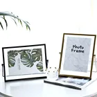 Металлический картина без рамки плаката Северное золото DIY настенные фото куб контрактный рамка для A4 плакат черный Семья украшение для рамки