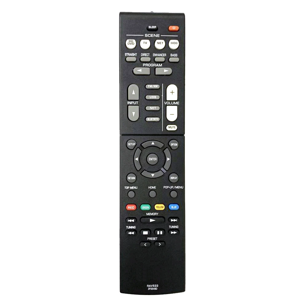 Новый RAV533 ZP35490 для Yamaha AV ресивер пульт дистанционного управления RAV531 RX V479 V579 YHT3920