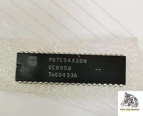 

2pcs / lot new p87c54x2bn microcontroller and processor IC chip p87c54x2