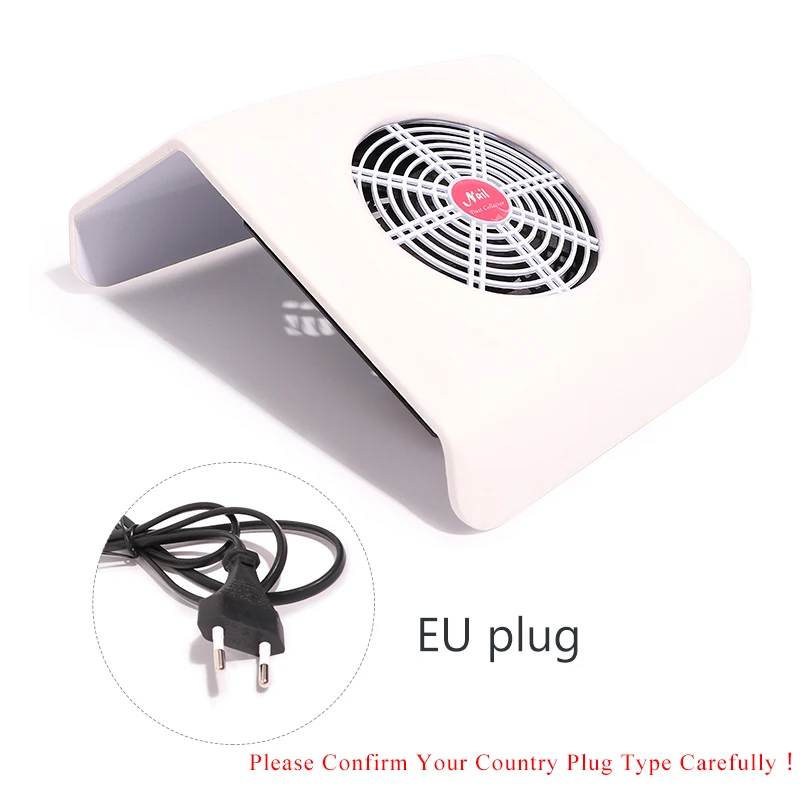 220V-240V EU PLUG 11 Пылесос Bluerise для маникюра, вытяжка, мощный пылесборник для ногтей, 30 Вт, аппарат для маникюра, 2 мешка, пылесборник, вакуумные гвозди - Цвет: 220V-240V EU PLUG 11