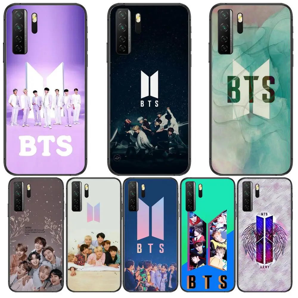 

Super hot B-BTS Black Soft Cover The Pooh For Huawei Nova 8 7 6 SE 5T 7i 5i 5Z 5 4 4E 3 3i 3E 2i Pro Phone Case cases