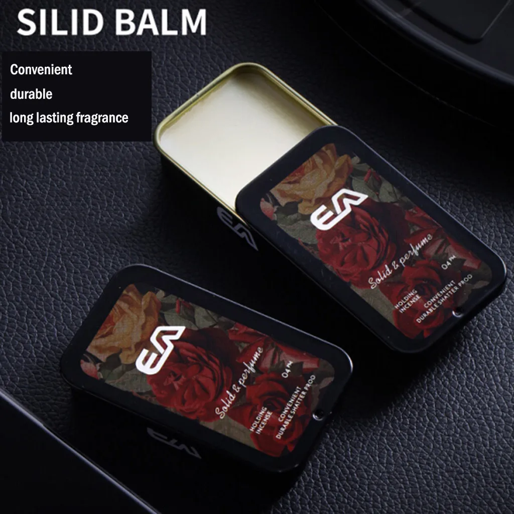Solid parfum Portable Fragrances Women Men Perfume Case Balm Mild Long Lasting Aroma Deodorant Fragrance|Дезодоранты и