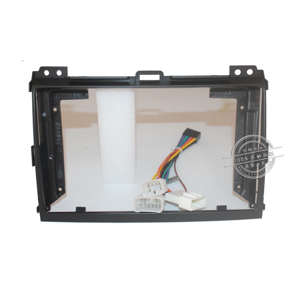 Автомагнитола 2 din стерео аудио радио DVD GPS панель рамка замена панели для Toyota Prado