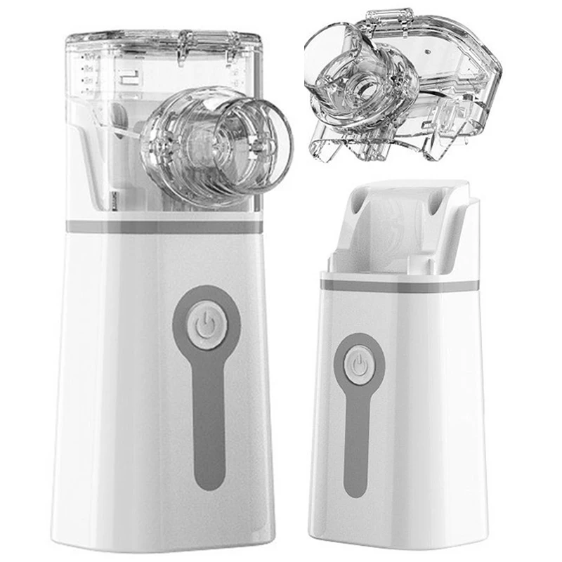 

Небулайзер портативный бесшумный ручной ультразвуковой ингалятор небулайзер медицинский атомайзер для младенцев детей взрослых при кашл...