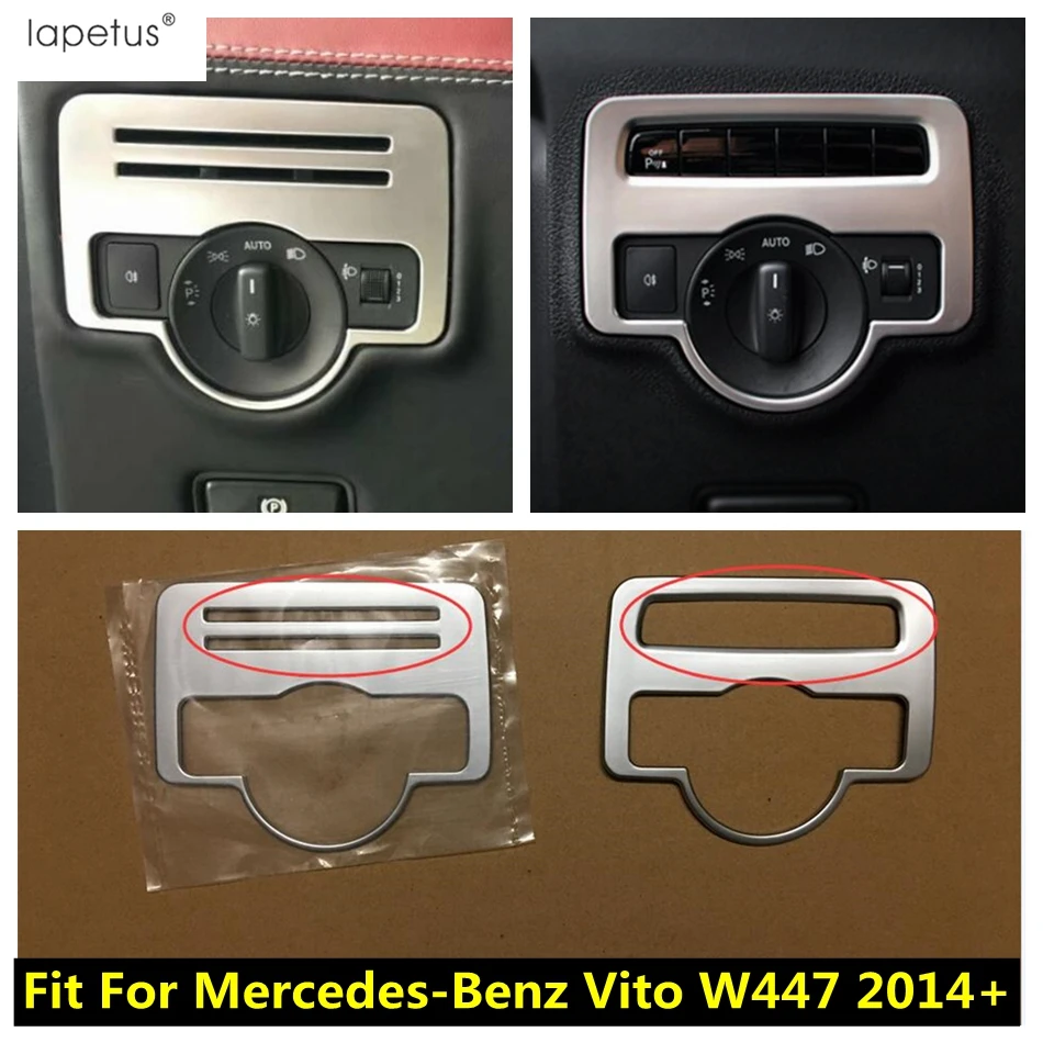 Аксессуары для Mercedes Benz Vito W447 2014 2019 передняя фара кнопка переключения лампы крышка