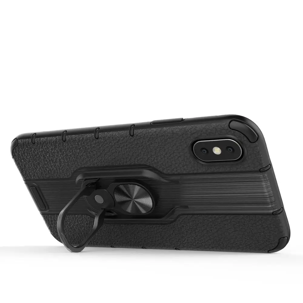 Противоударный бронированный чехол для iphone 6 6S 7 8 Plus X XS MAX XR мягкий держатель