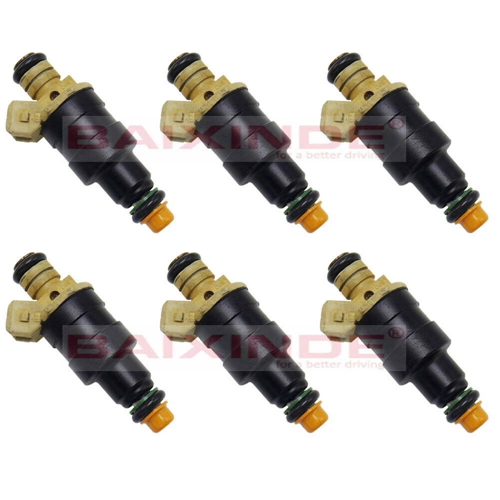 

High quality 6x Fuel Injector 0280150126 0280150129 13641273271 For Dodge Eagle BMW 2.7 3.0