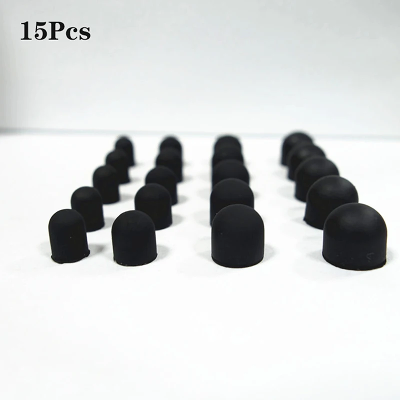 

15pcs Soft Replacement Stylus Tips Replacement Silicone Nib Cover Touch Stylus