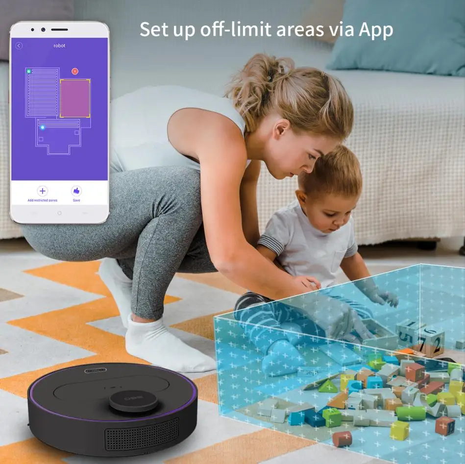 360 S6 робот пылесос автоматический пульт дистанционного управления уборочный LDS