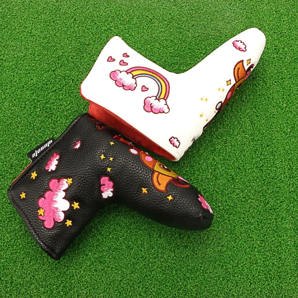 

Golf Putter Headcover for Blade Style Golf Clubs Head Cover with Magnetic Golf Headcovers