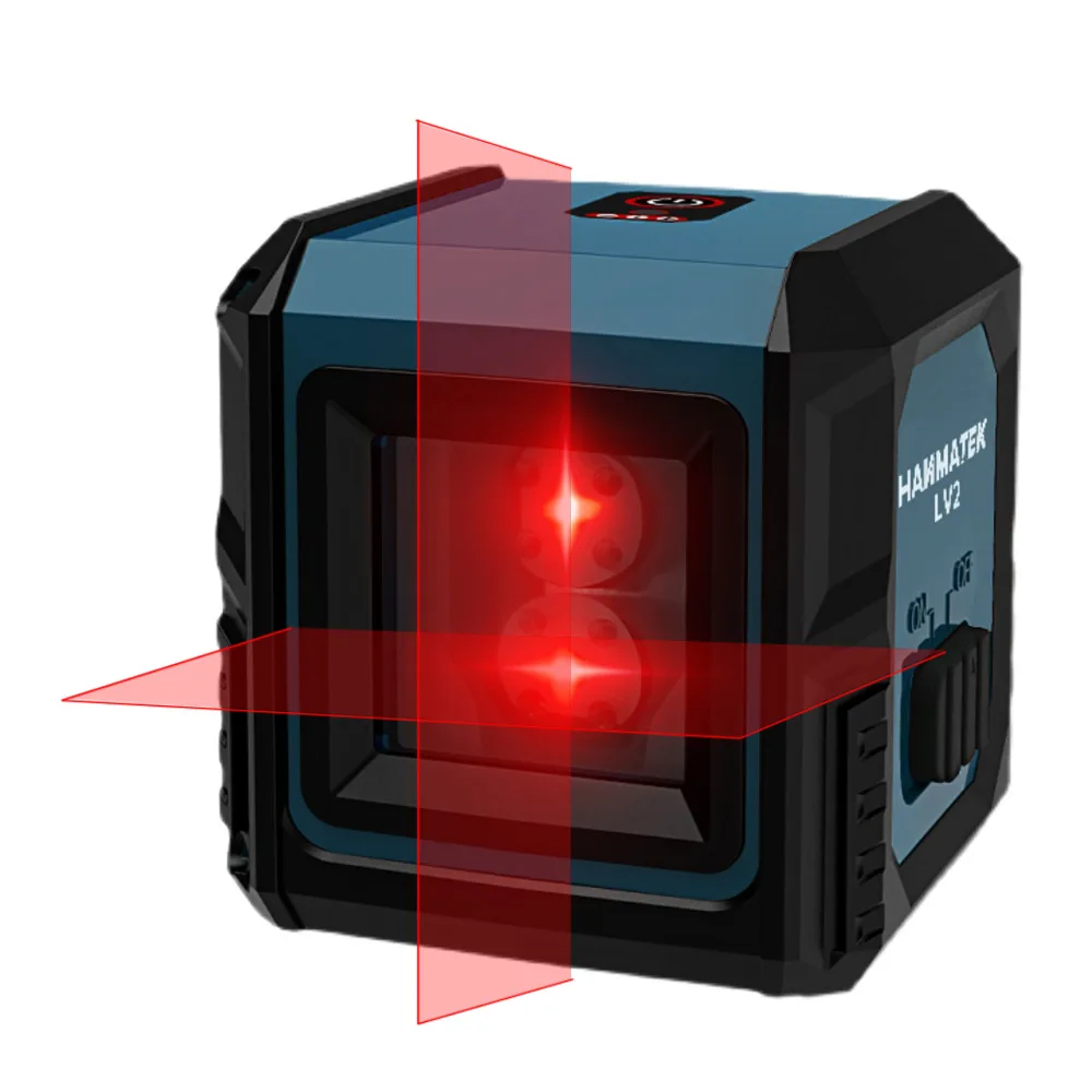 

HANMATEK Laser Level, 2-line Cross Automatic Level And 360 Degree Automatic Level With Rotatable Horizontal And Vertical Points