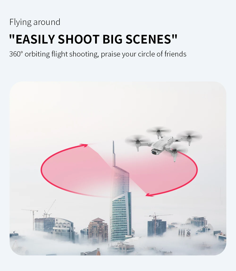 новый l900 pro gps дрон с разрешением 4k