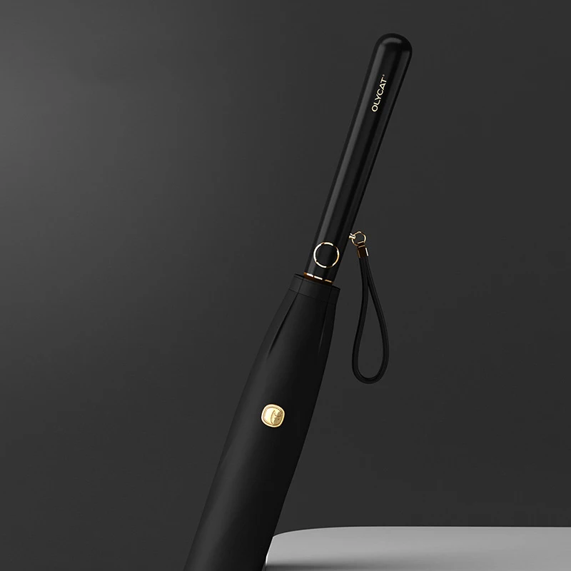 Зонт прямой однотонный с длинной ручкой зонтик от солнца защитой УФ-лучей | Дом и