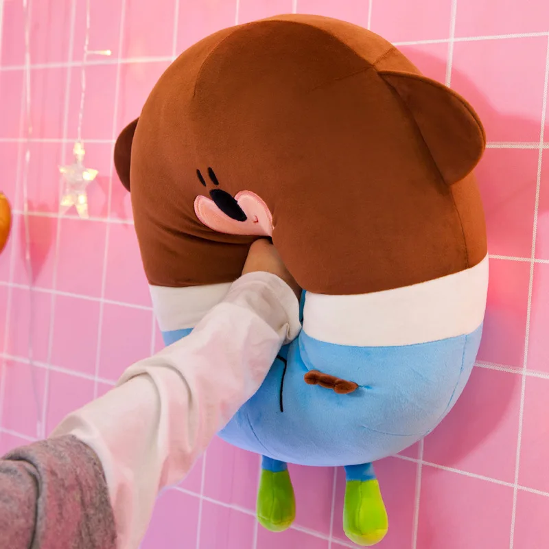 Эй Duggee плюшевые игрушки мягкие милые мягкие куклы для детей на день рождения Рождественский подарок 25 см/35 см