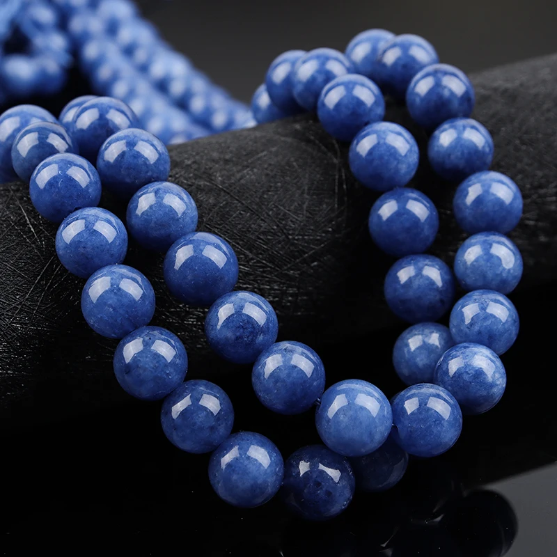 

Round Loose Beads 6/8/10mm Natural Stone Beads Optimize Aquamarine Stone Beads For DIY Making Bracelet Necklace Jewelry