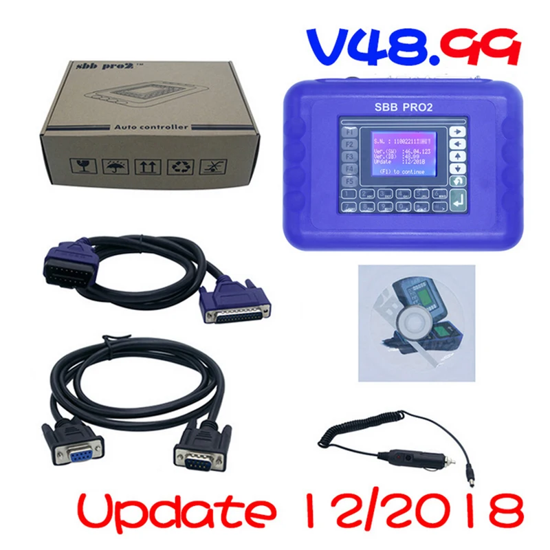 Программатор универсальных ключей SBB Pro2 V48.99 IMMO с дистанционным управлением без