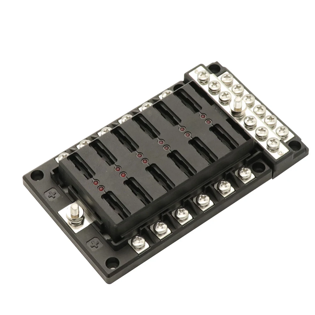 Новый 12V 32V 12 Way автомобильный судовой предохранитель с лезвием модульный