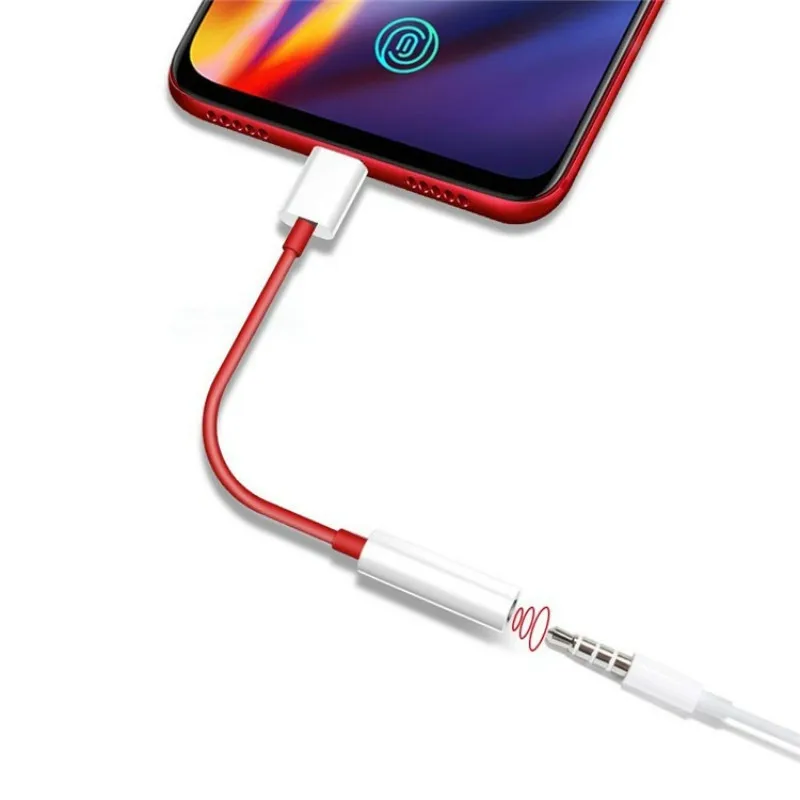 Адаптер для наушников Oneplus One plus 7 Pro 6T USB Type C на 3 5 мм Huawei Mate 20 P30 Honor 10 Adaptador Tipo