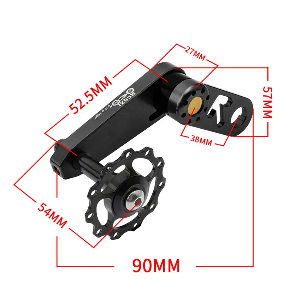 

Bicycle Chain Guide Mtb Cycling Single Speed Adjuster Aluminum Alloy Mountain Bike Chain Guard With Frame Protector