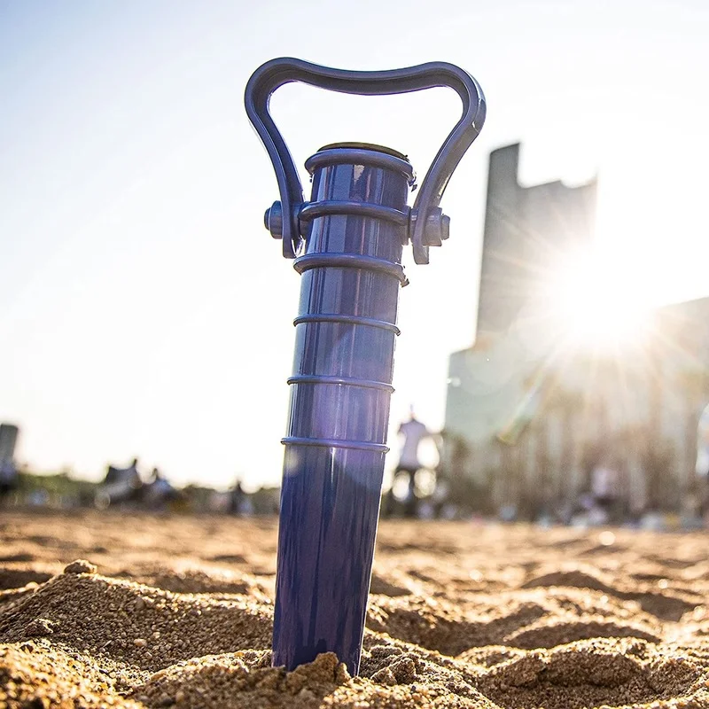 

Beach Umbrella Adjustable Base Plastic Ground Plug Beach Garden Parasols Fixing Tool Sand Anchor Terrace Outdoor Umbrella Nail