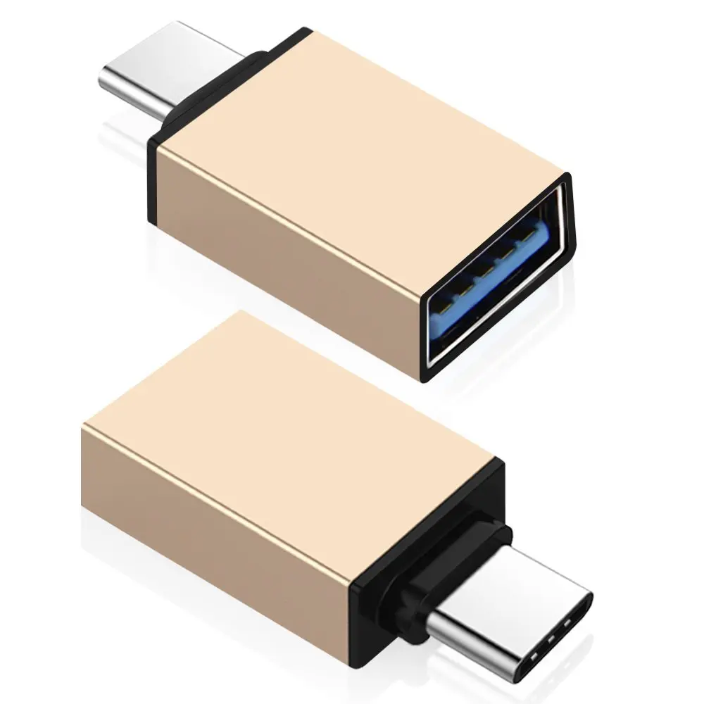 2 шт./лот USB-C к USB 3 0 адаптер типа c для Xiaomi Mi A1 5X Mi5X Mia1 Oneplus 3t 5 Macbook Pro 2017 Type-C OTG adaptador |