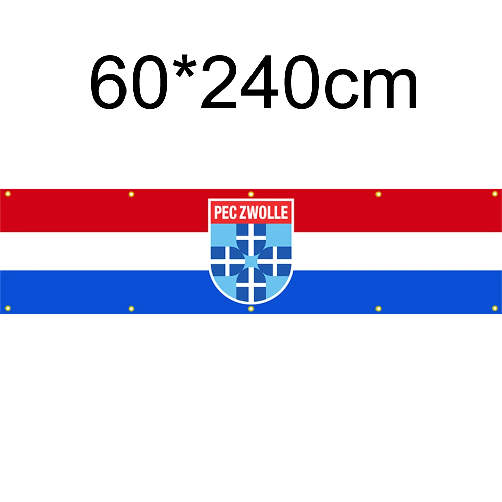 

Holland PEC Zwolle Flag 60x240cm Decoration Banner for Home and Garden