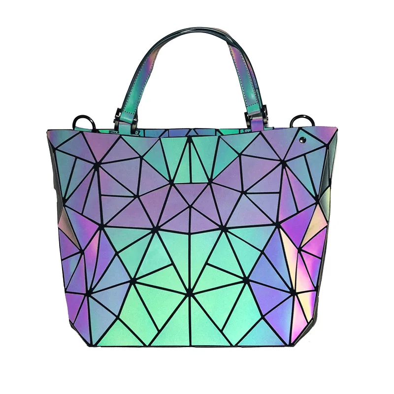 

Светящиеся сумки с изменением цвета, необычная женская сумка со съемным ремешком на плечо, вместительные сумки-тоуты