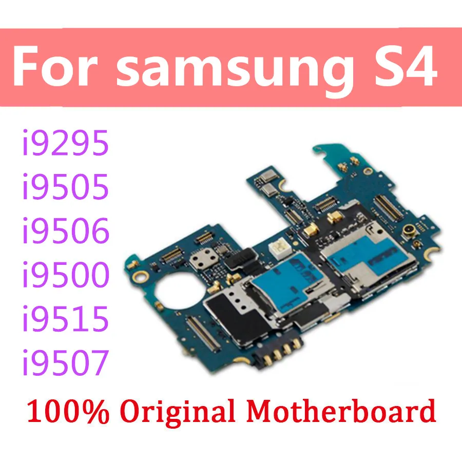 Заводская Разблокировка для Samsung Galaxy S4 i9295 i9505 i9506 i9500 i9515 i9507 материнская плата с